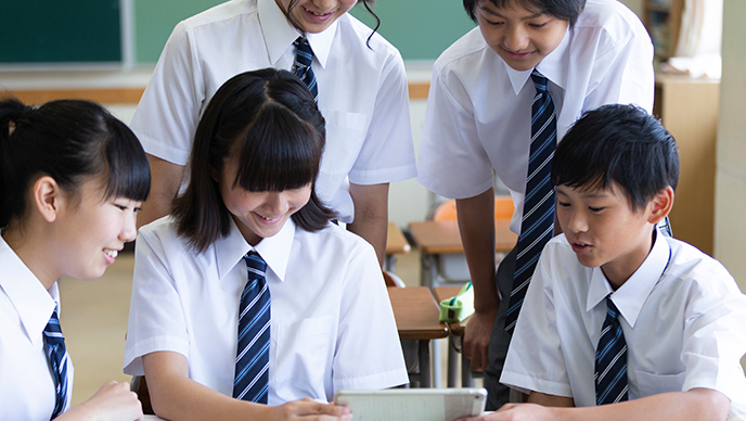 職場体験学習の受け入れのイメージ写真