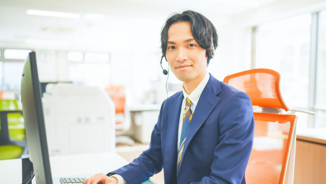 先輩社員(カスタマーエンジニア部門)のイメージ写真