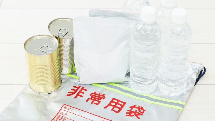 防災備蓄品のアドバイスのイメージ写真
